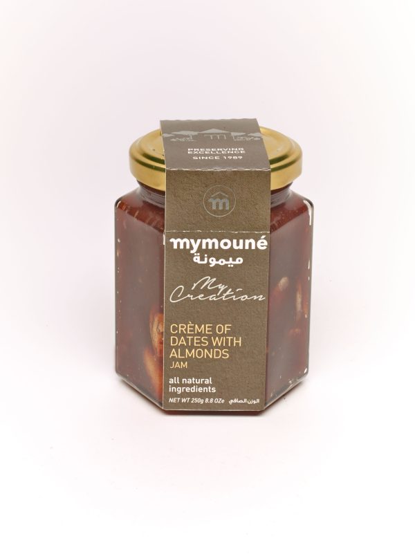 My Creation Creme of Dates with Almonds Jam