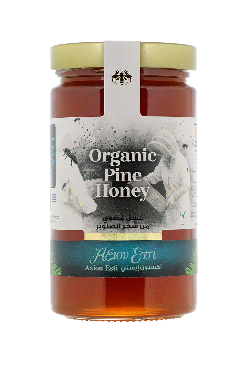 AXION ESTI Organic Pine Honey 950g
